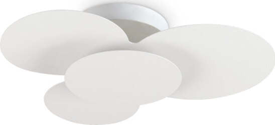 Plafoniera-Moderna-Cloud-Metallo-Bianco-Led-33W-3000K-Luce-Calda