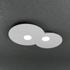 Plafoniera-Moderna-Cloud-Metallo-Grigio-2-Luci-Gx53