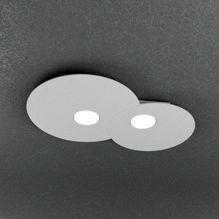 Plafoniera-Moderna-Cloud-Metallo-Grigio-2-Luci-Gx53