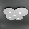 Plafoniera-Moderna-Cloud-Metallo-Grigio-5-Luci-Gx53