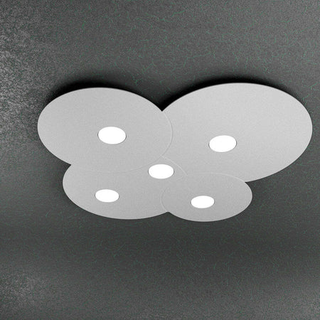 Plafoniera-Moderna-Cloud-Metallo-Grigio-5-Luci-Gx53