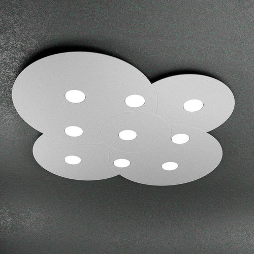Plafoniera-Moderna-Cloud-Metallo-Grigio-9-Luci-Gx53