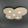 Plafoniera-Moderna-Cloud-Metallo-Sabbia-5-Luci-Gx53