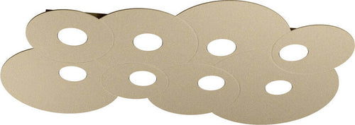 Plafoniera-Moderna-Cloud-Metallo-Sabbia-8-Luci-Gx53
