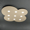 Plafoniera-Moderna-Cloud-Metallo-Sabbia-9-Luci-Gx53