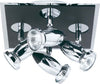 Plafoniera-Moderna-Cometa-Acciaio-Cromo-Nero-1-Luce-Gu10