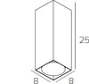 Plafoniera-Moderna-Cubica-Area-Metallo-Bianco-Metallo-1-Luce-Gx53-25Cm