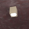 Plafoniera-Moderna-Cubica-Area-Metallo-Sabbia-Metallo-1-Luce-Gx53-10Cm