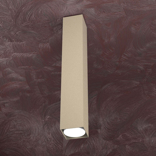 Plafoniera-Moderna-Cubica-Area-Metallo-Sabbia-Metallo-1-Luce-Gx53-50Cm