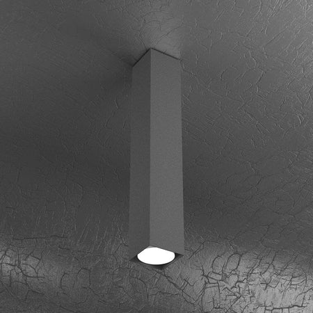 Plafoniera-Moderna-Cubica-Plate-Metallo-Grigio-Antracite-1-Luce-Gx53