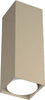 Plafoniera-Moderna-Cubica-Plate-Metallo-Sabbia-1-Luce-Gx53-25Cm
