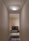 Plafoniera-Moderna-Dalia-Led-Attacco-Gx53-Polilux-Bianco-D60-Made-In-Italy