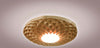 Plafoniera-Moderna-Dalia-Led-Attacco-Gx53-Polilux-Oro-D60-Made-In-Italy