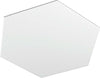 Plafoniera-Moderna-Decorativa-Hexagon-Metallo-Bianco