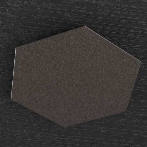 Plafoniera-Moderna-Decorativa-Hexagon-Metallo-Marrone