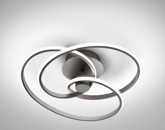 Plafoniera-Moderna-Diva-Alluminio-Titanio-1-Luce-Led-42W