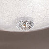 Plafoniera-moderna-DUE-P-HIVE-2698-PLG-E27-LED-vetro-graniglia-lampada-soffitto
