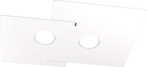 Plafoniera-Moderna-Echo-Metallo-Bianco-2-Luci-Gx53