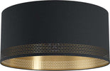 Plafoniera-Moderna-Esteperra-1-Luce-Acciaio-Nero