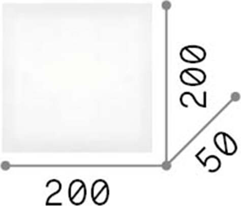 Plafoniera-Moderna-Flat-Metallo-Bianco-1-Luce-Gx53-9W-3000K-Luce-Calda