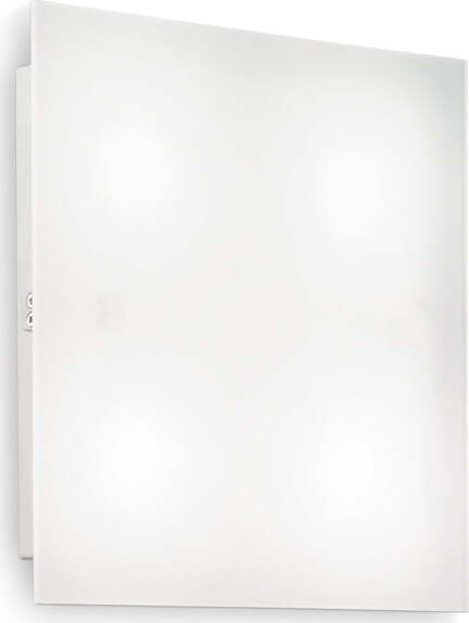 Plafoniera-Moderna-Flat-Metallo-Bianco-4-Luci-Gx53-9W-3000K-Luce-Calda-D30