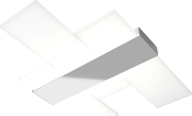 Plafoniera-Moderna-Flight-Metallo-Grigio-Diffusore-Acrilcico-Sat.-Bianco-Led-40W
