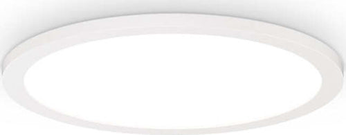 Plafoniera-Moderna-Fly-Alluminio-Materie-Plastiche-Bianco-Led-18W-4000K-D35Cm