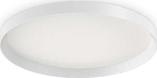 Plafoniera-Moderna-Fly-Alluminio-Materie-Plastiche-Bianco-Led-53W-3000K-D60Cm