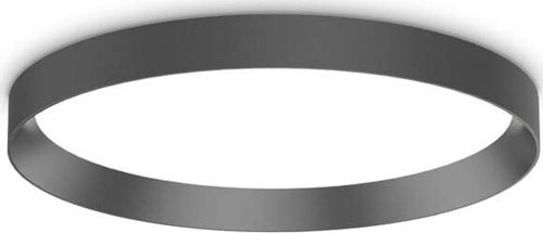 Plafoniera-Moderna-Fly-Alluminio-Materie-Plastiche-Nero-Led-26W-3000K-D45Cm