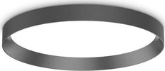 Plafoniera-Moderna-Fly-Alluminio-Materie-Plastiche-Nero-Led-26W-4000K-D45Cm