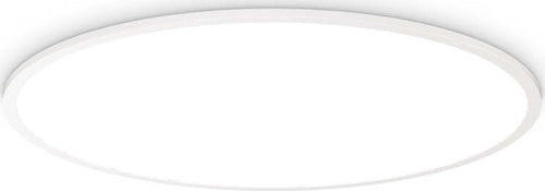 Plafoniera-Moderna-Fly-Slim-Alluminio-Plastiche-Bianco-Led-65W-4000K-D90Cm
