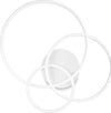 Plafoniera-Moderna-Frame-Metallo-Bianco-Led-41W-3000K-Luce-Calda