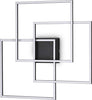 Plafoniera-Moderna-Frame-Metallo-Nero-Led-35W-3000K-Luce-Calda
