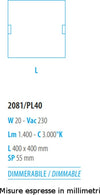 Plafoniera-moderna-Fratelli-Braga-GLASS-2081-PL40-LED-vetro-lampada-soffitto-dimmerabile