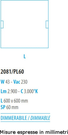 Plafoniera-moderna-Fratelli-Braga-GLASS-2081-PL60-LED-vetro-lampada-soffitto-dimmerabile