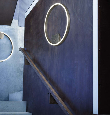 Plafoniera-moderna-Fratelli-Braga-LOOP-2129-PL60-LED-alluminio-lampada-parete-soffitto