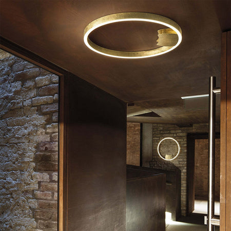 Plafoniera-moderna-Fratelli-Braga-LOOP-2129-PL60-LED-alluminio-lampada-parete-soffitto