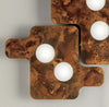 Plafoniera-moderna-Fratelli-Braga-PUZZLE-2111-PL50-LED-metallo-lampada-soffitto-parete