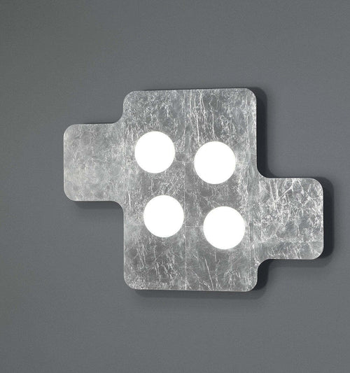 Plafoniera-moderna-Fratelli-Braga-PUZZLE-2111-PL60-LED-metallo-lampada-soffitto-parete