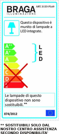 Plafoniera-moderna-Fratelli-Braga-SPIRA-2130-PL60-LED-alluminio-lampada-soffitto