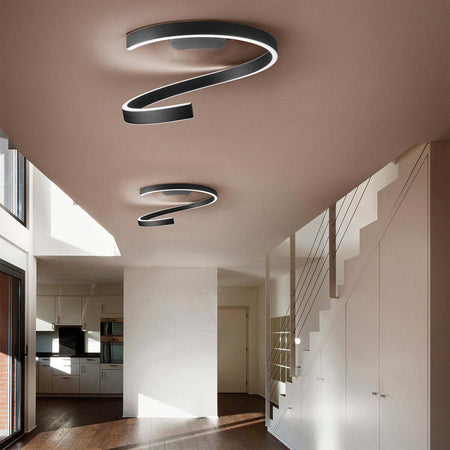 Plafoniera-moderna-Fratelli-Braga-SPIRA-2130-PL60-LED-alluminio-lampada-soffitto