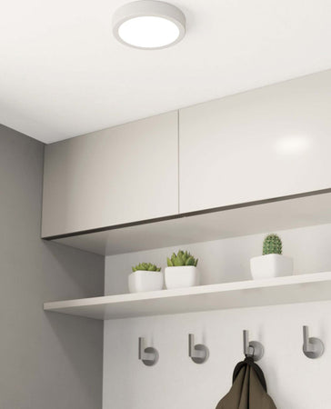 Plafoniera-Moderna-Fueva-5-Acciaio-Bianco-Led-Integrato-11W-3000K-Ip44