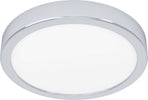 Plafoniera-Moderna-Fueva-5-Acciaio-Cromo-Led-Integrato-17W-3000K-Ip44