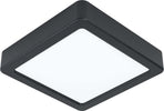 Plafoniera-Moderna-Fueva-5-Acciaio-Nero-Led-Integrato-11W-3000K-Ip20