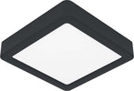 Plafoniera-Moderna-Fueva-5-Acciaio-Nero-Led-Integrato-11W-3000K-Ip44
