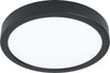 Plafoniera-Moderna-Fueva-5-Acciaio-Nero-Led-Integrato-17W-3000K-Ip20