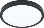 Plafoniera-Moderna-Fueva-5-Acciaio-Nero-Led-Integrato-20,5W-3000K-Ip20