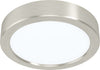 Plafoniera-Moderna-Fueva-5-Acciaio-Nichel-Satinato-Led-Integrato-11W-3000K