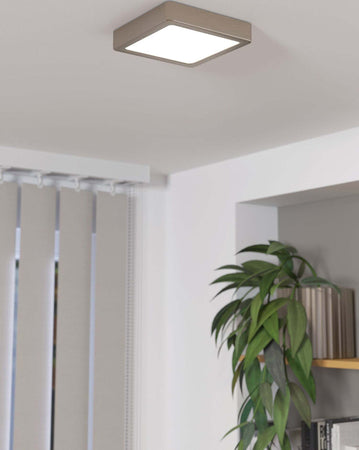 Plafoniera-Moderna-Fueva-5-Acciaio-Nichel-Satinato-Led-Integrato-11W