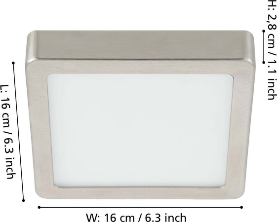 Plafoniera-Moderna-Fueva-5-Acciaio-Nichel-Satinato-Led-Integrato-11W